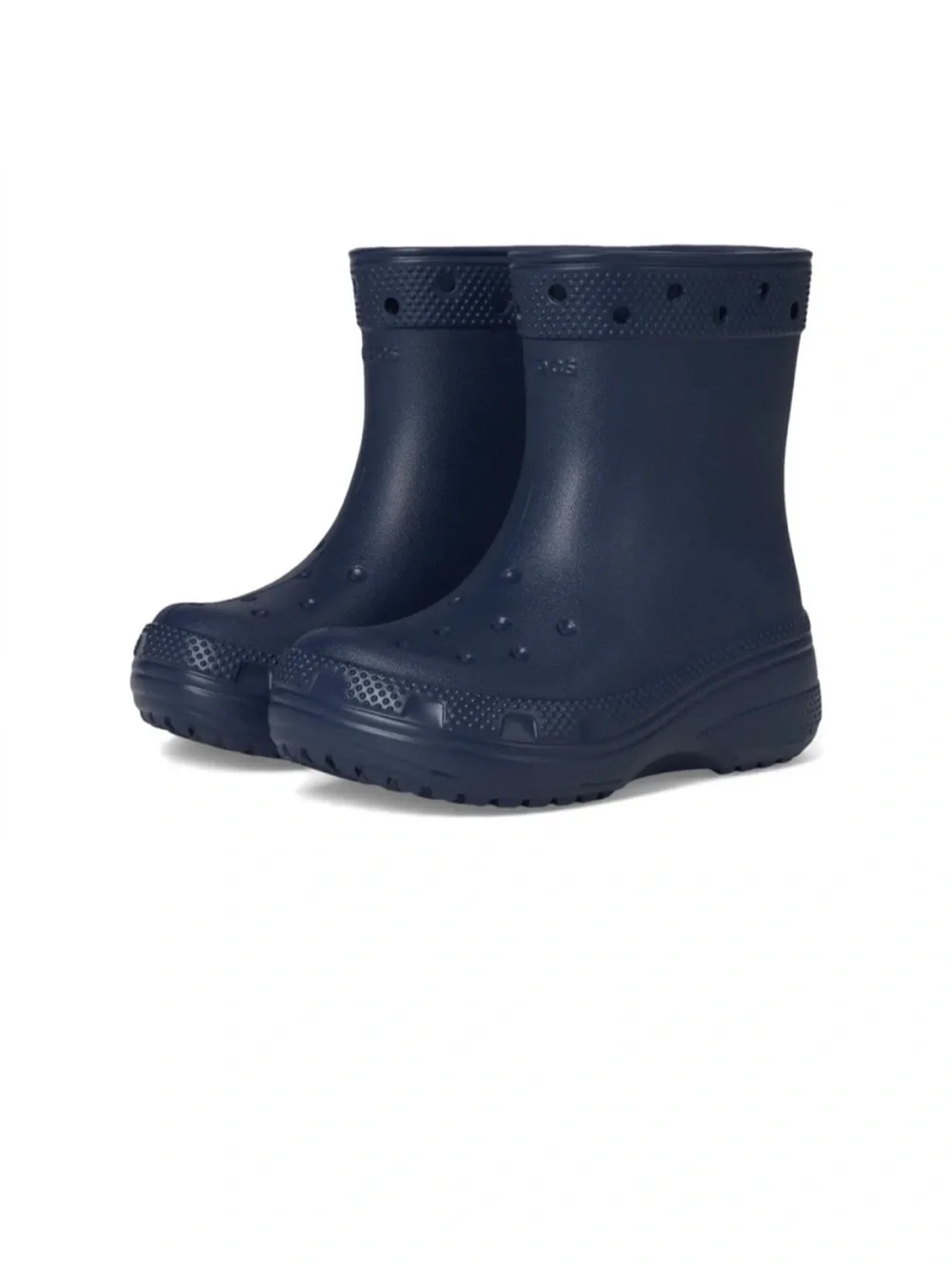 Crocs Classic Rain Boots Navy Kids J4 Youth 4 NEW